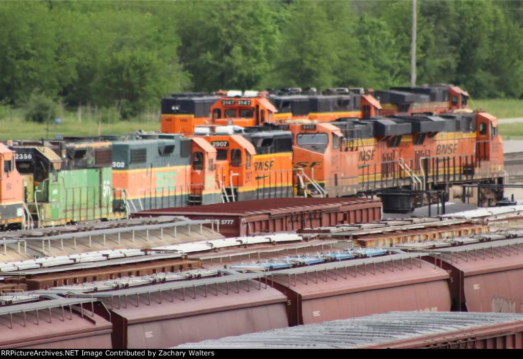 BNSF 2356 2302 2907